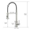 New Single Handle Pull-Down Sprayer Kitchen Faucet